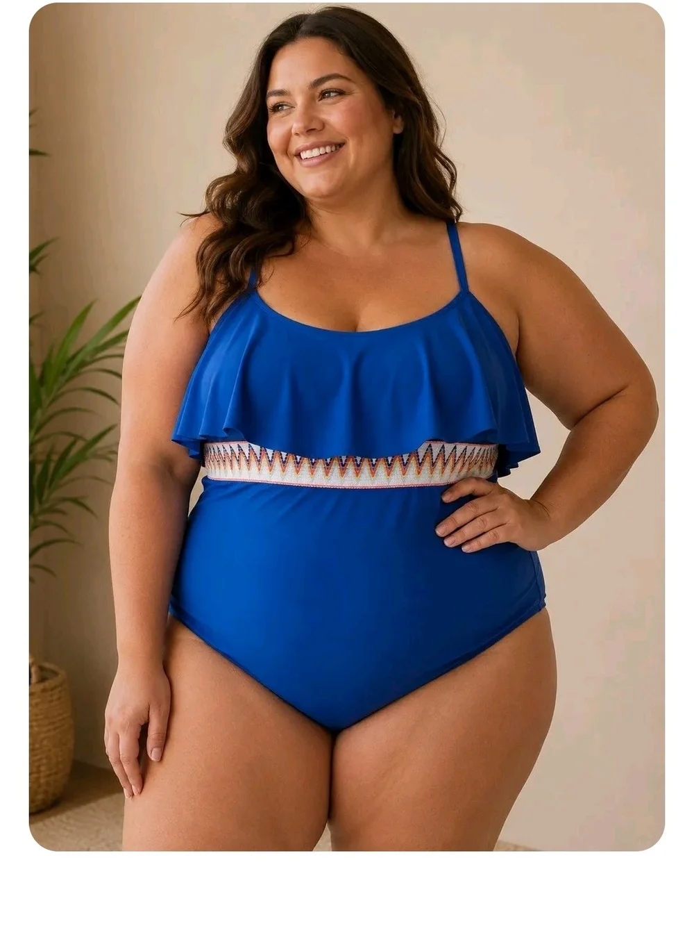 p69  Bountiful swim suit Size 5X – New Without Tags